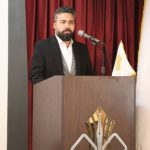 حضور قاری قرآن بین المللی هفته کرامت 1404